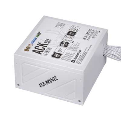 1STPLAYER ACK Bronze 650W White HA-650AA2-WH
