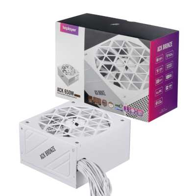 1STPLAYER ACK Bronze 650W White HA-650AA2-WH