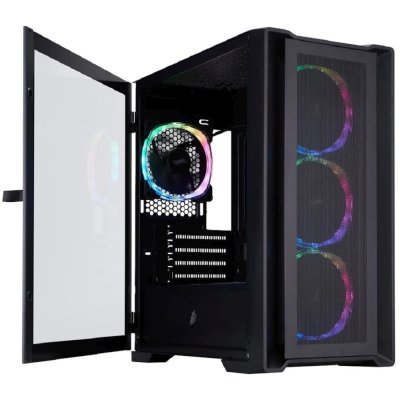1STPLAYER Trilobite T4 MESH ARGB Black