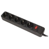 сетевой фильтр 3Cott 3C-SP1005B-5.0 коробка