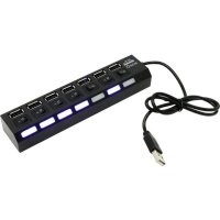 разветвитель USB 5bites HB27-203PBK