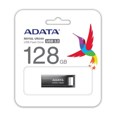 флешка A-Data 128GB UR340 Black