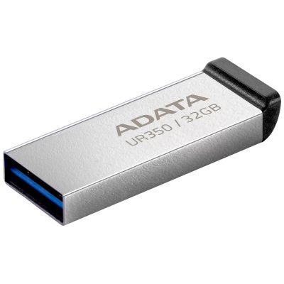 флешка A-Data 32GB UR350 Silver-Black