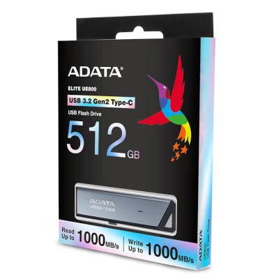 A-Data 512GB Elite UE800 OTG Grey