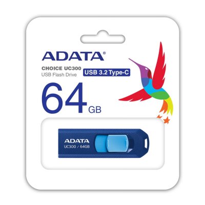 флешка A-Data 64GB UC300 Blue