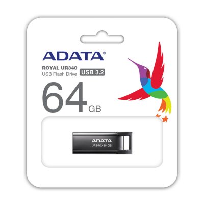 флешка A-Data 64GB UR340 Black