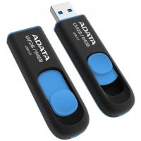 флешка A-Data 64GB UV128 Black-Blue