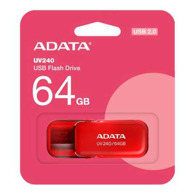 флешка A-Data 64GB UV240 Red
