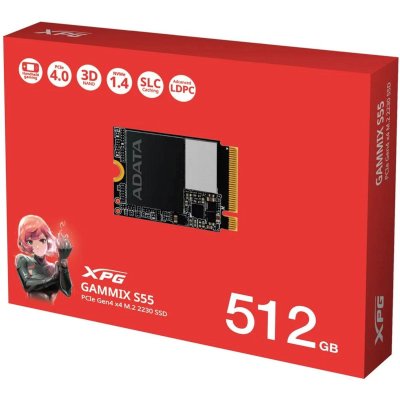 SSD диск A-Data XPG Gammix S55 512Gb SGAMMIXS55-512G-C