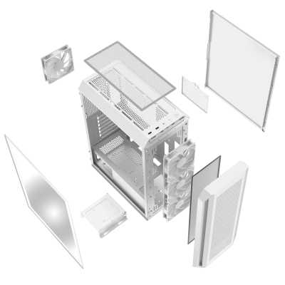 корпус A-Data XPG Valor Air Plus White