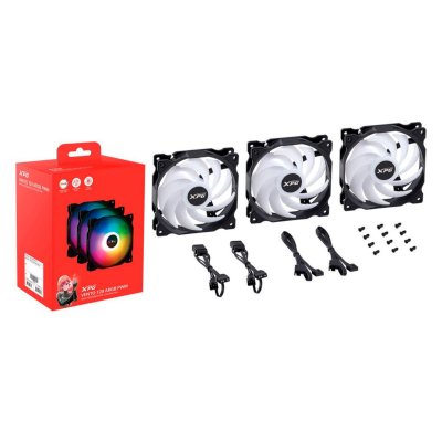 кулер A-Data XPG Vento 120 ARGB Black 3 pack