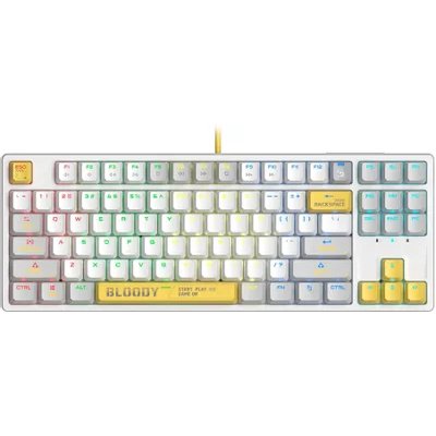 клавиатура A4Tech Bloody S87 Energy White