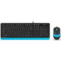 клавиатура A4Tech Fstyler F1010 Black-Blue