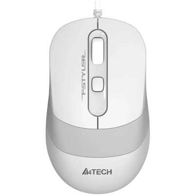 мышь A4Tech Fstyler FM10S White-Grey