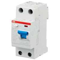 выключатель дифференциального тока ABB 30мА тип AC F202 2 полюса 25 А 2CSF202001R1250