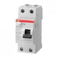 выключатель дифференциального тока ABB 30мА тип AC FH202 2 полюса 25 А 2CSF202003R3250