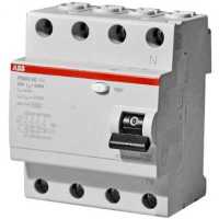 выключатель дифференциального тока ABB 30мА тип AC FH204 4 полюса 25 А 2CSF204004R1250