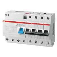 распределитель в сборе с комбинацией автоматов и УЗО ABB DS204 4П C 6 кА AC 20 А 2CSR254001R1204