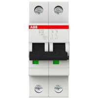 автоматический выключатель ABB S202 2P (B) 6кА 25 А 2CDS252001R0255