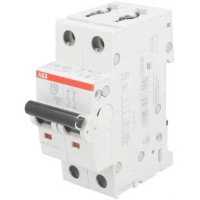 автоматический выключатель ABB S202 2P (C) 6кА 32 А 2CDS252001R0324