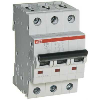 

ABB S203 3P (C) 6kA 40 А