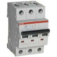 автоматический выключатель ABB S203 3P (C) 6kA 63 А 2CDS253001R0634