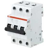 автоматический выключатель ABB S203 3P (C) 6kA 80 А 2CDS253001R0804