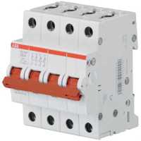 рубильник ABB SD204/40 4-полюсный рычаг красный 2CDD284101R0040