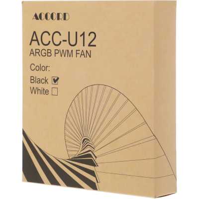 кулер Accord ACC-U12 ARGB Black