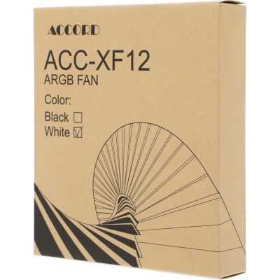кулер Accord ACC-XF12 ARGB White