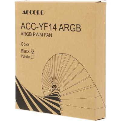 Accord ACC-YF14 ARGB Black