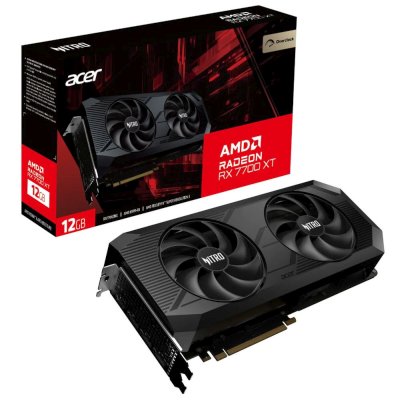 видеокарта Acer AMD Radeon RX 7700 XT Nitro OC 12GB DP.Z39WW.P01