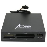 картридер Acorp CRIP200B/S