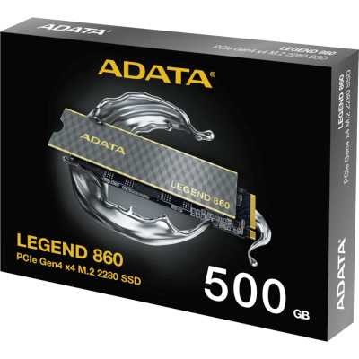 ADATA Legend 860 500Gb SLEG-860-500GCS