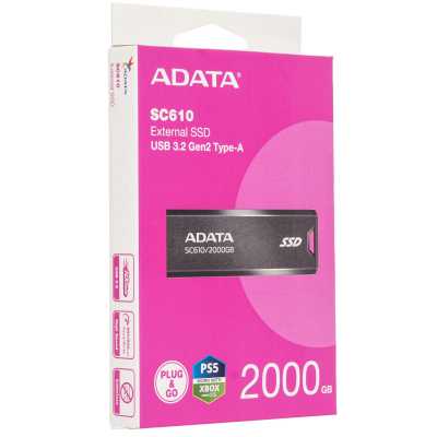 ADATA SC610 2Tb SC610-2000G-CBK/RD