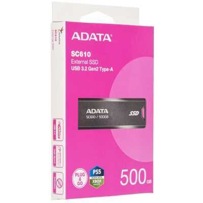 ADATA SC610 500Gb SC610-500G-CBK/RD