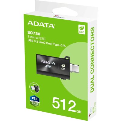 SSD накопитель ADATA SC730 512Gb SC730-512G-CACTI