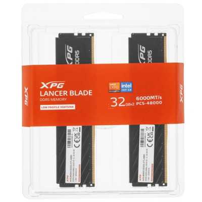 оперативная память ADATA XPG Lancer Blade Black AX5U6000C3032G-DTLABBK