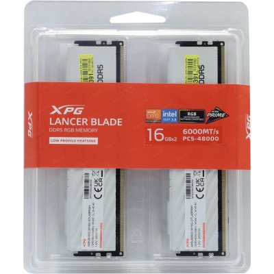 ADATA XPG Lancer Blade RGB White AX5U6000C3016G-DTLABRWH