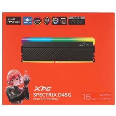 оперативная память ADATA XPG Spectrix D45G RGB AX4U320016G16A-DCBKD45G