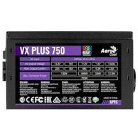 блок питания AeroCool 750W VX-750 Plus RGB