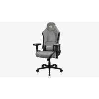 игровое кресло Aerocool Crown AeroSuede Stone Grey
