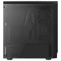 AeroCool Rift Tempered Glass Black