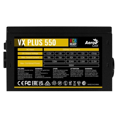 AeroCool VX Plus 550 RGB
