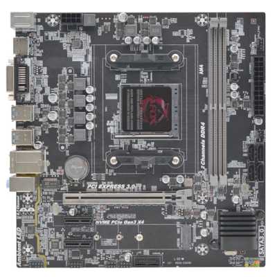 материнская плата Afox B450D4-MA5-V2