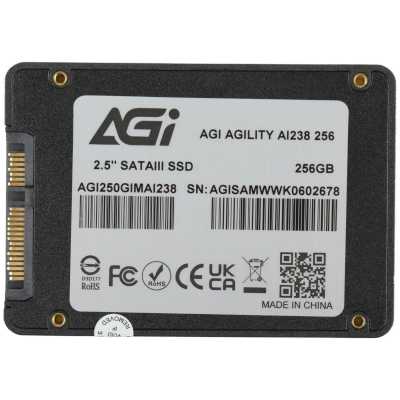 SSD диск AGI AI238 256Gb AGI250GIMAI238-CB
