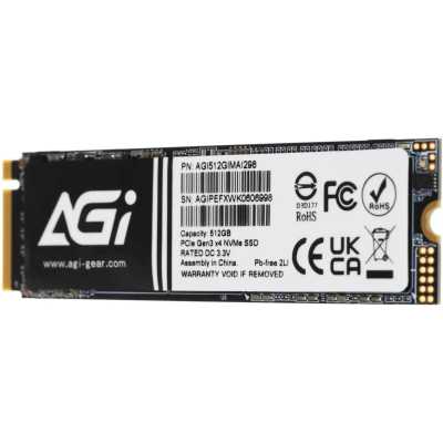 SSD диск AGI AI298 512Gb AGI512GIMAI298-CB