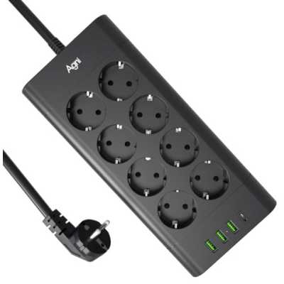 AGNI TP-FA4U8E-C-5m-black