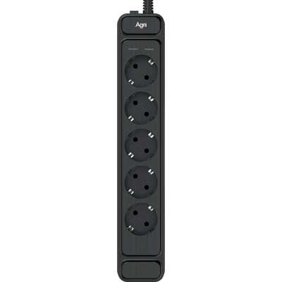 сетевой фильтр AGNI TP-FS5E-5m-black