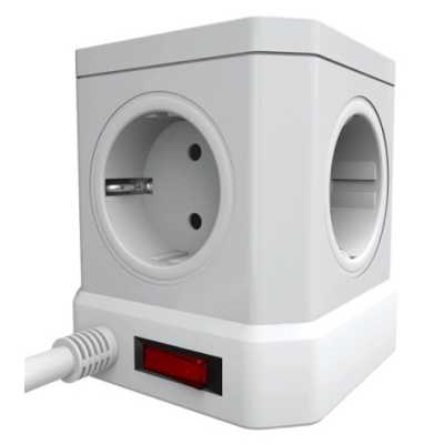 сетевой фильтр AGNI TP-VE4U5E-C-2m-white